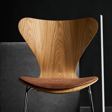 Series 7 Sitzkissen Leder - Brown - Fritz Hansen