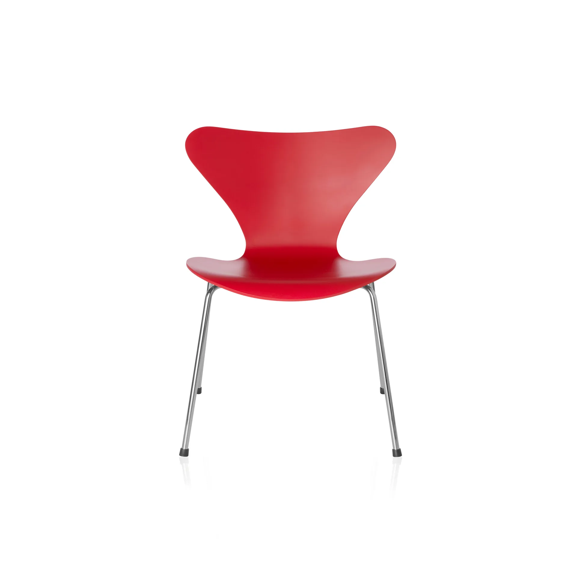 Series 7 Stuhl Miniatur, Opium red Fritz Hansen