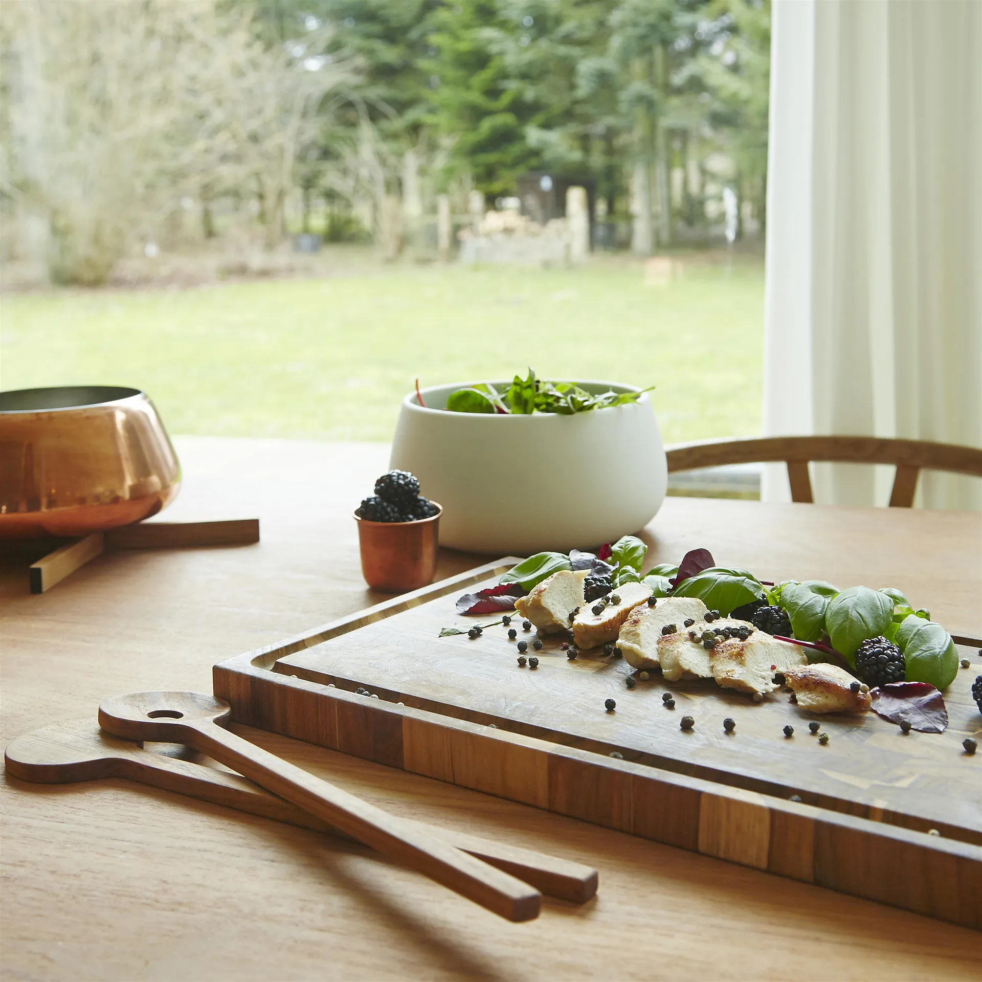 Skagerak Teakholz-Schneidebrett, 40 x 24cm Fritz Hansen