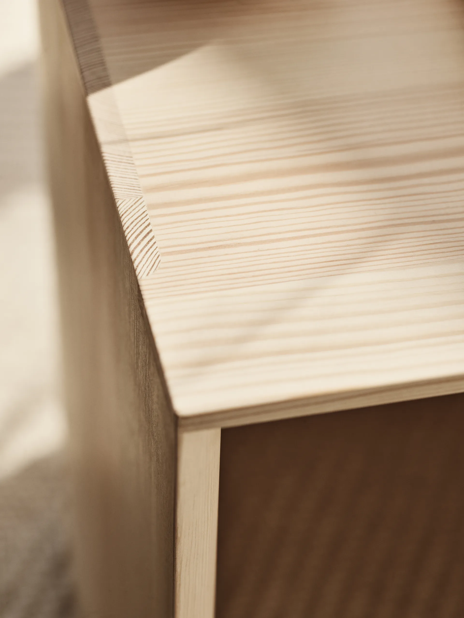 Taburet Hocker/Beistelltisch, Geölte Kiefer Fritz Hansen