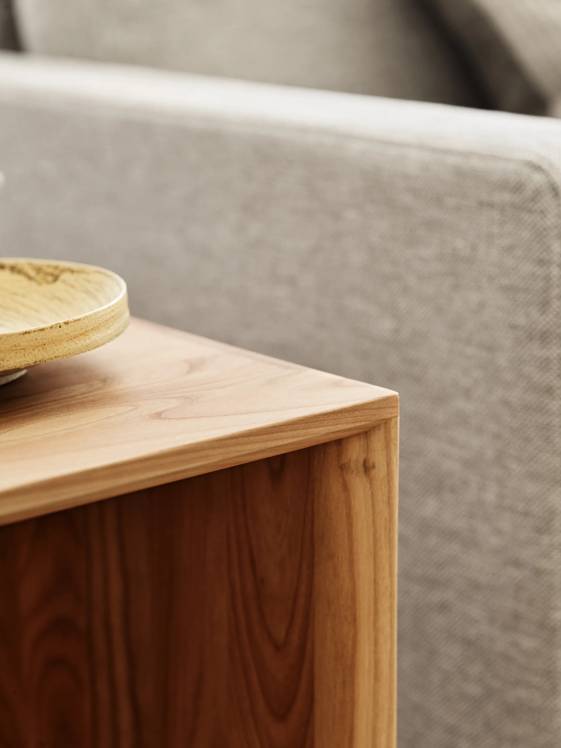 Taburet Hocker/Beistelltisch, Geölte Kirsche Fritz Hansen