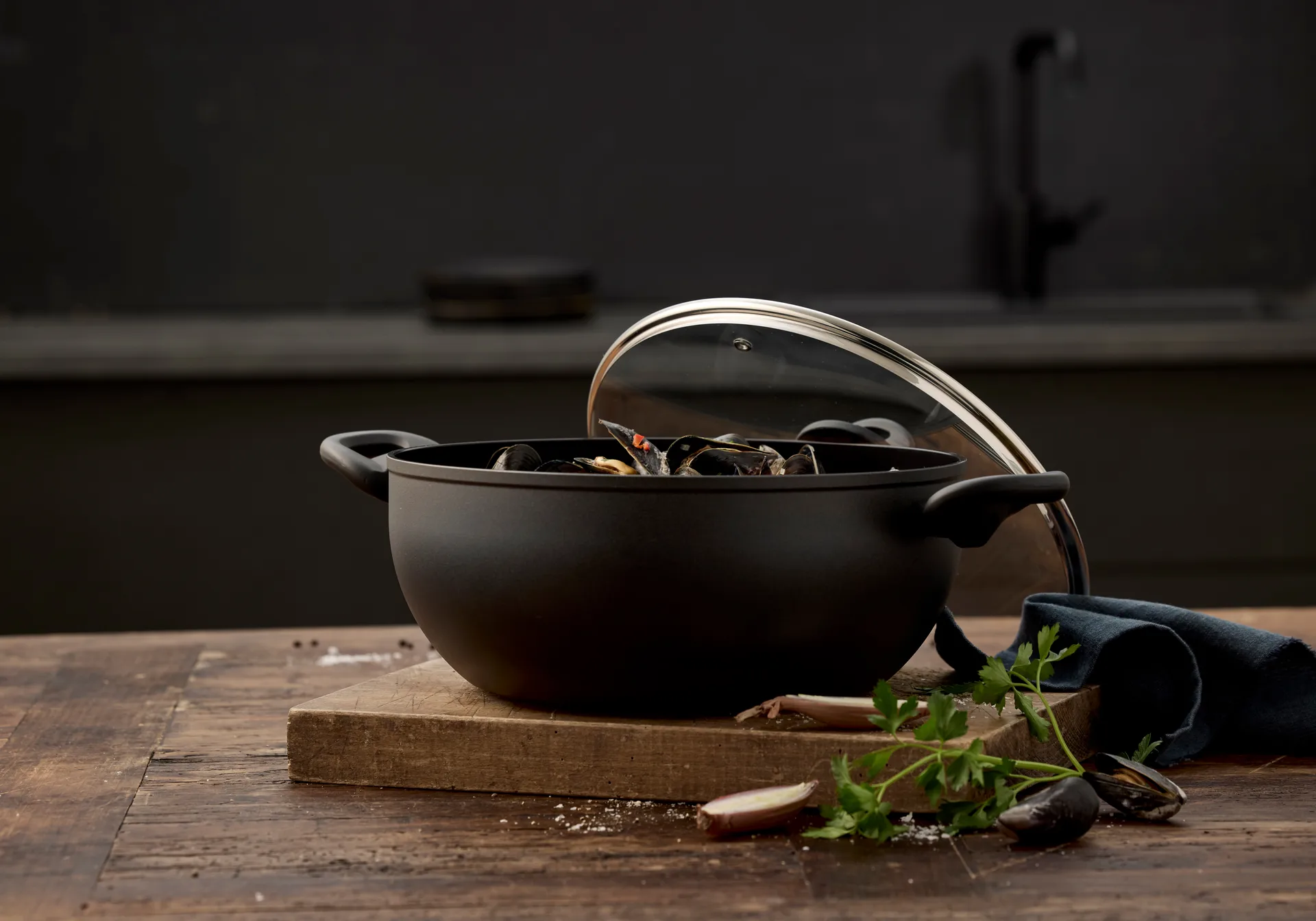 Funktion Bräter ceramica 6 Liter, Schwarz Funktion