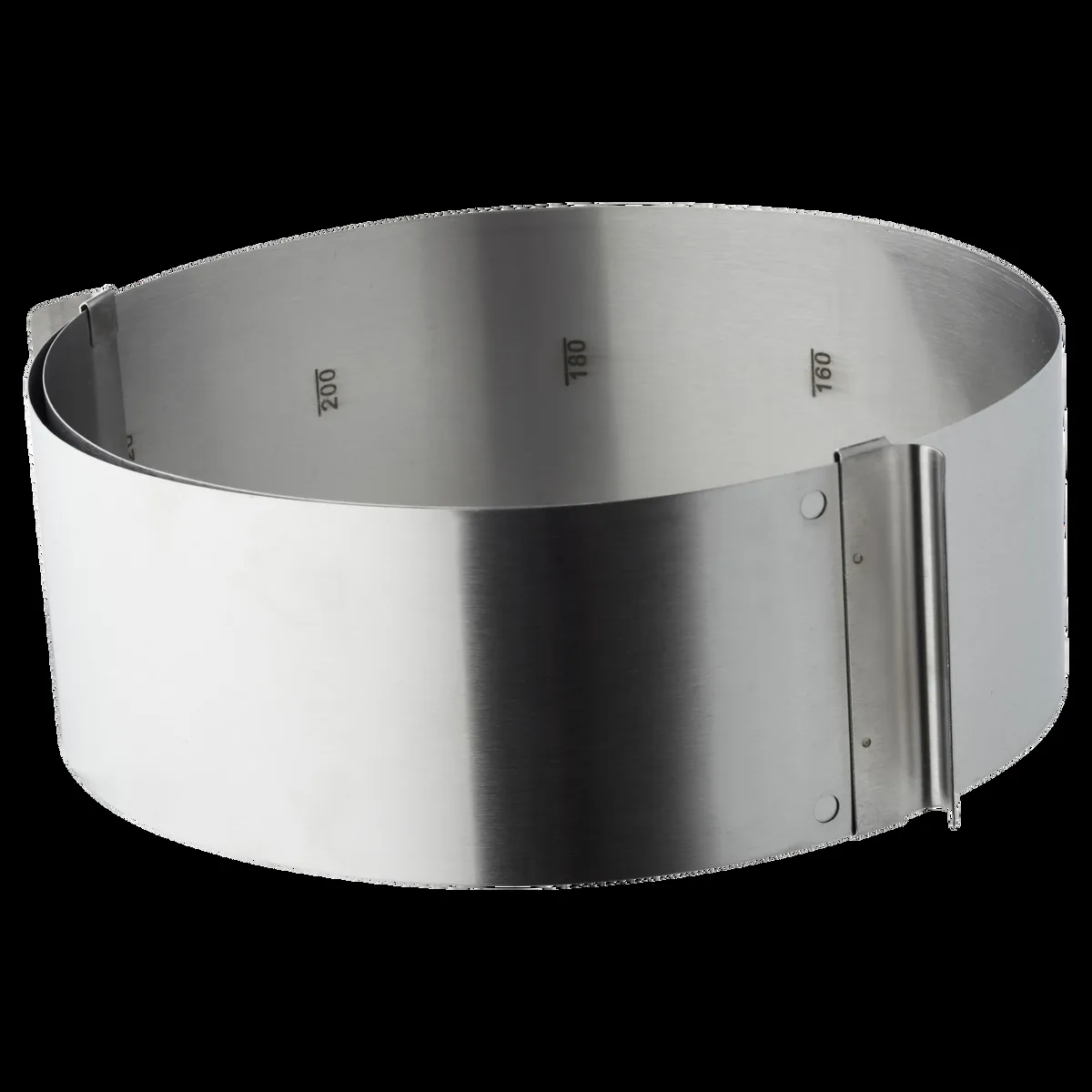 Funktion Funktion einstellbarer Tortenring 18-0 Stahl