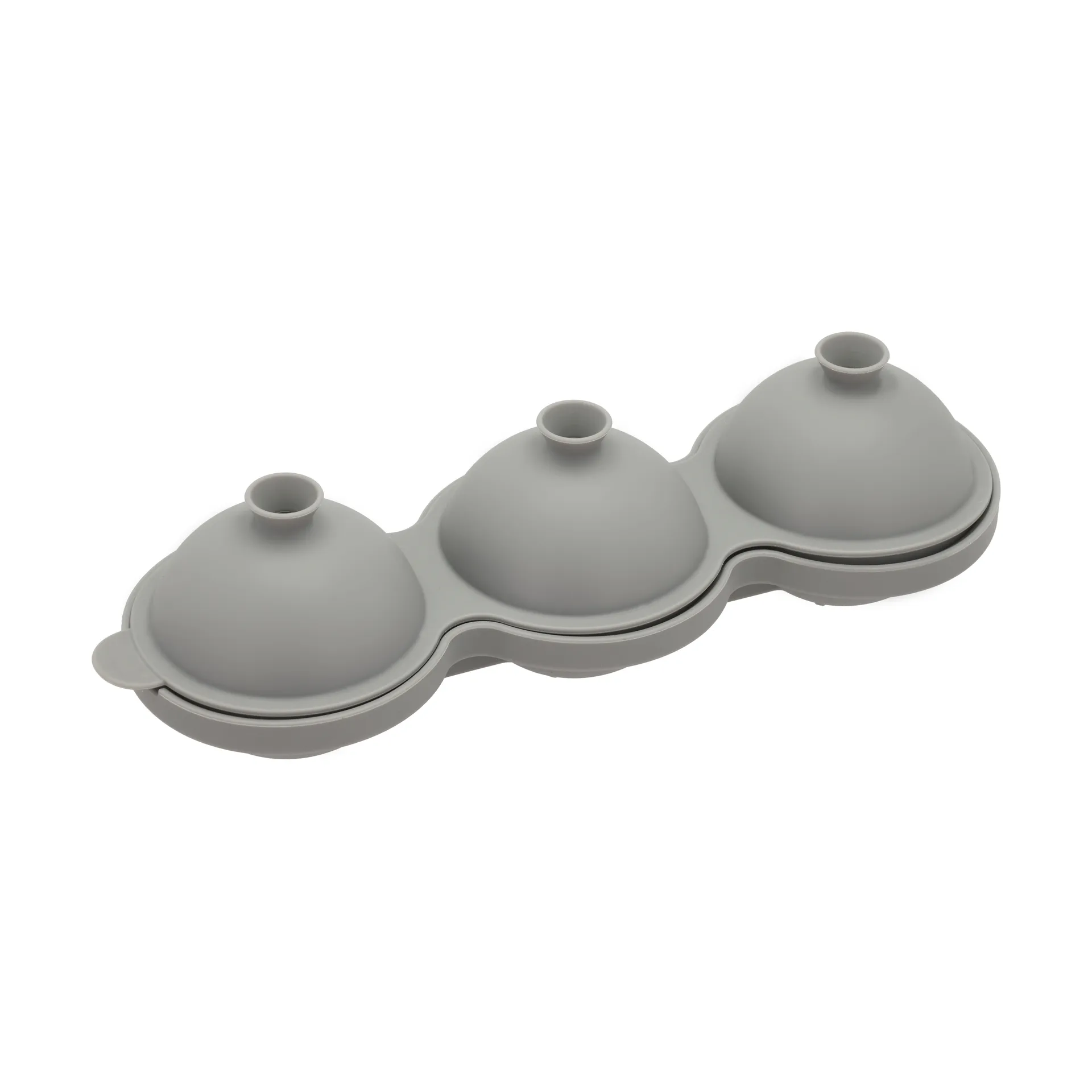 Funktion Form für Eiskugeln, Grau, Silikon, 24x8 cm Funktion