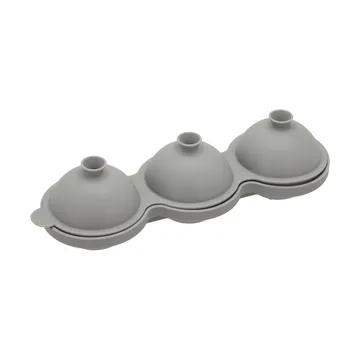 Funktion Form für Eiskugeln - Grau, Silikon, 24x8 cm - Funktion