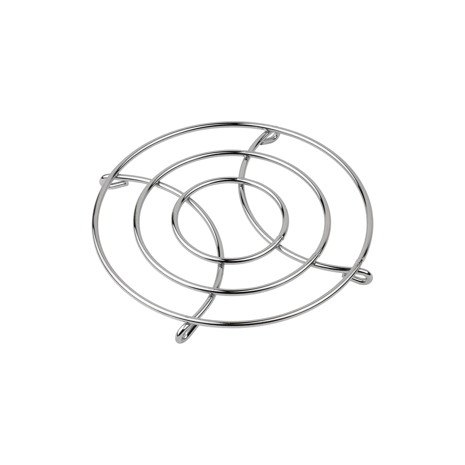 Gehäkelte Untersetzer 20 cm, Chrom Funktion