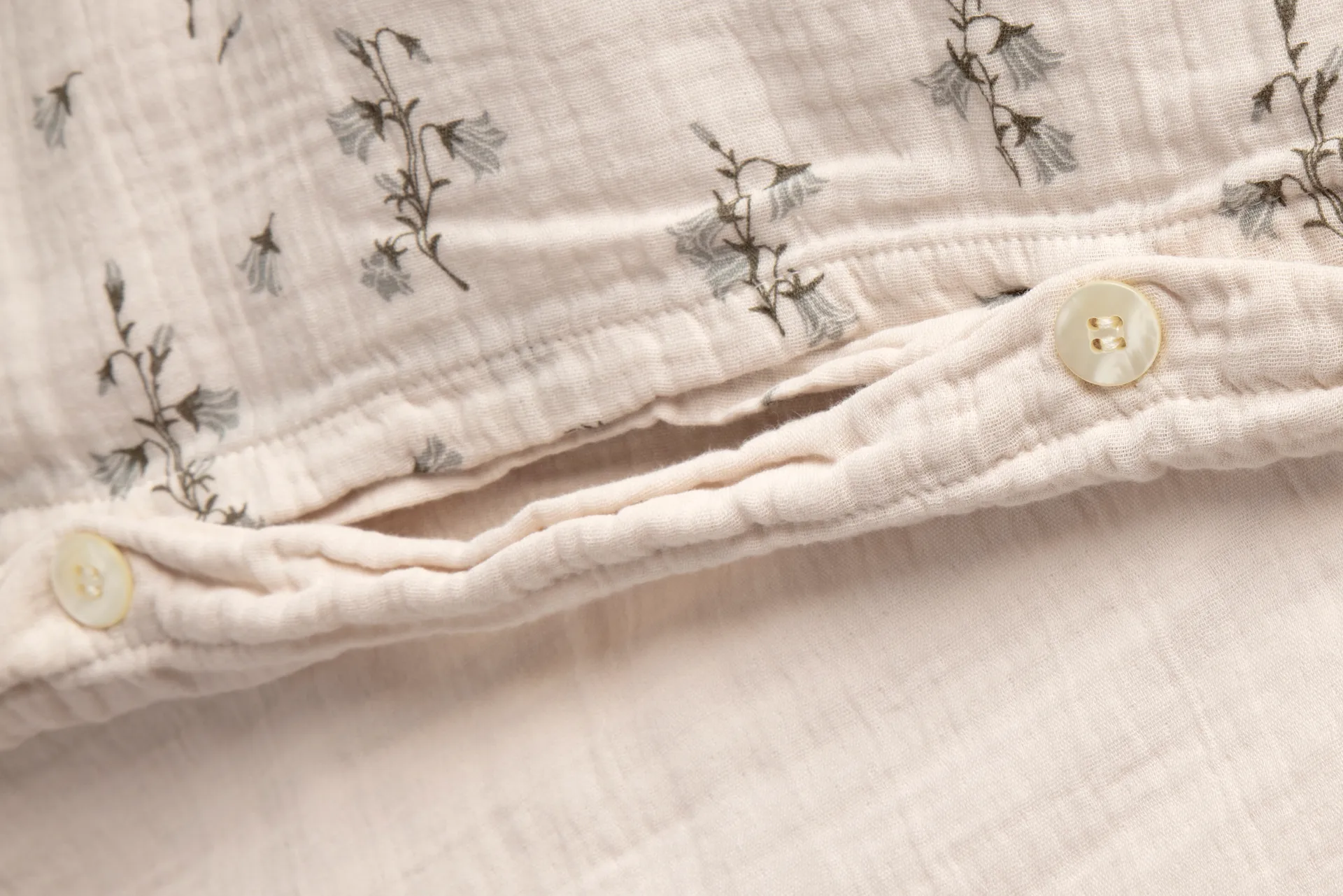 Bluebell Muslin Bettwäsche baby, 70x80 cm/28x35 cm Garbo&Friends