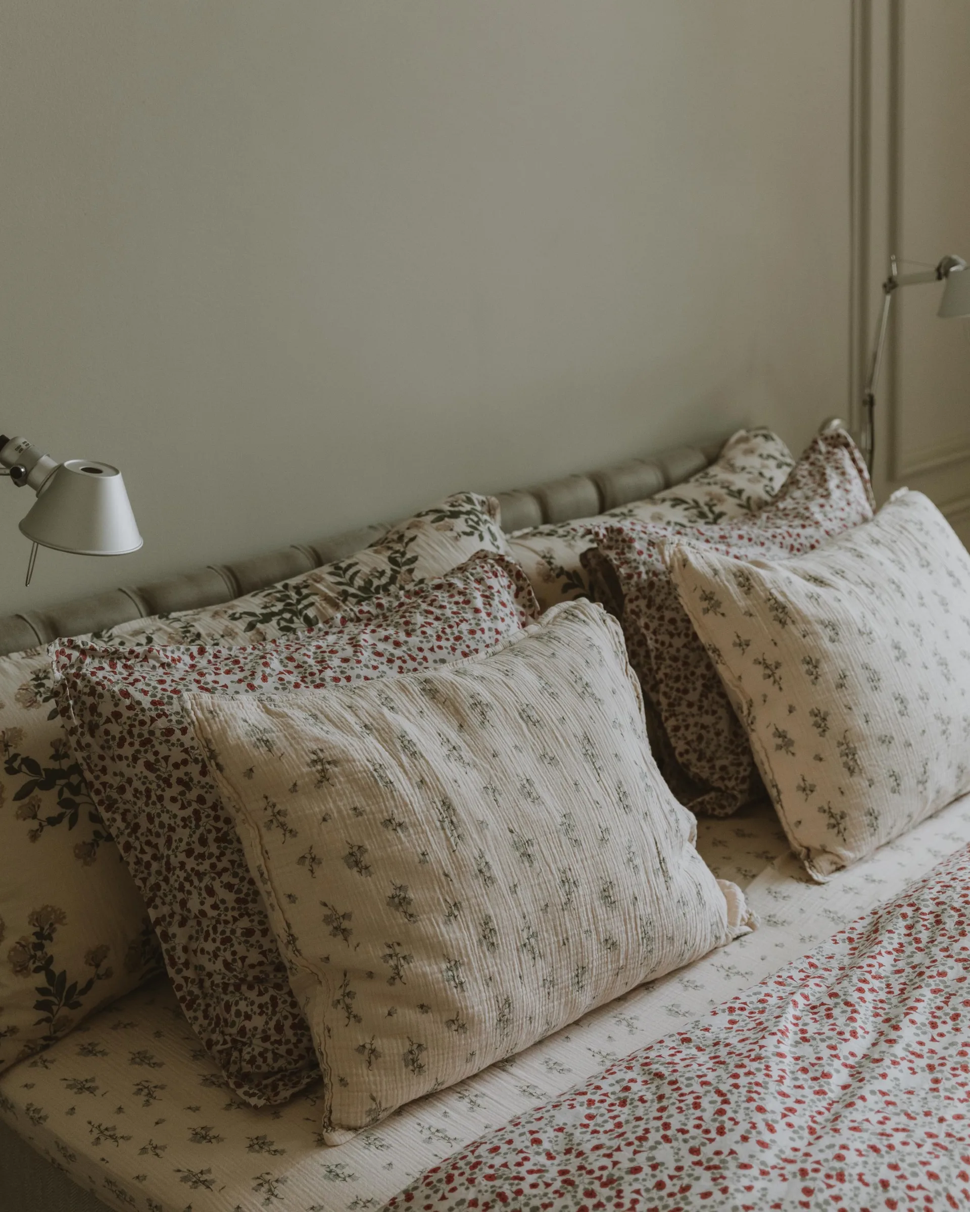 Bluebell Muslin Kissenbezug, 50x60 Garbo&Friends