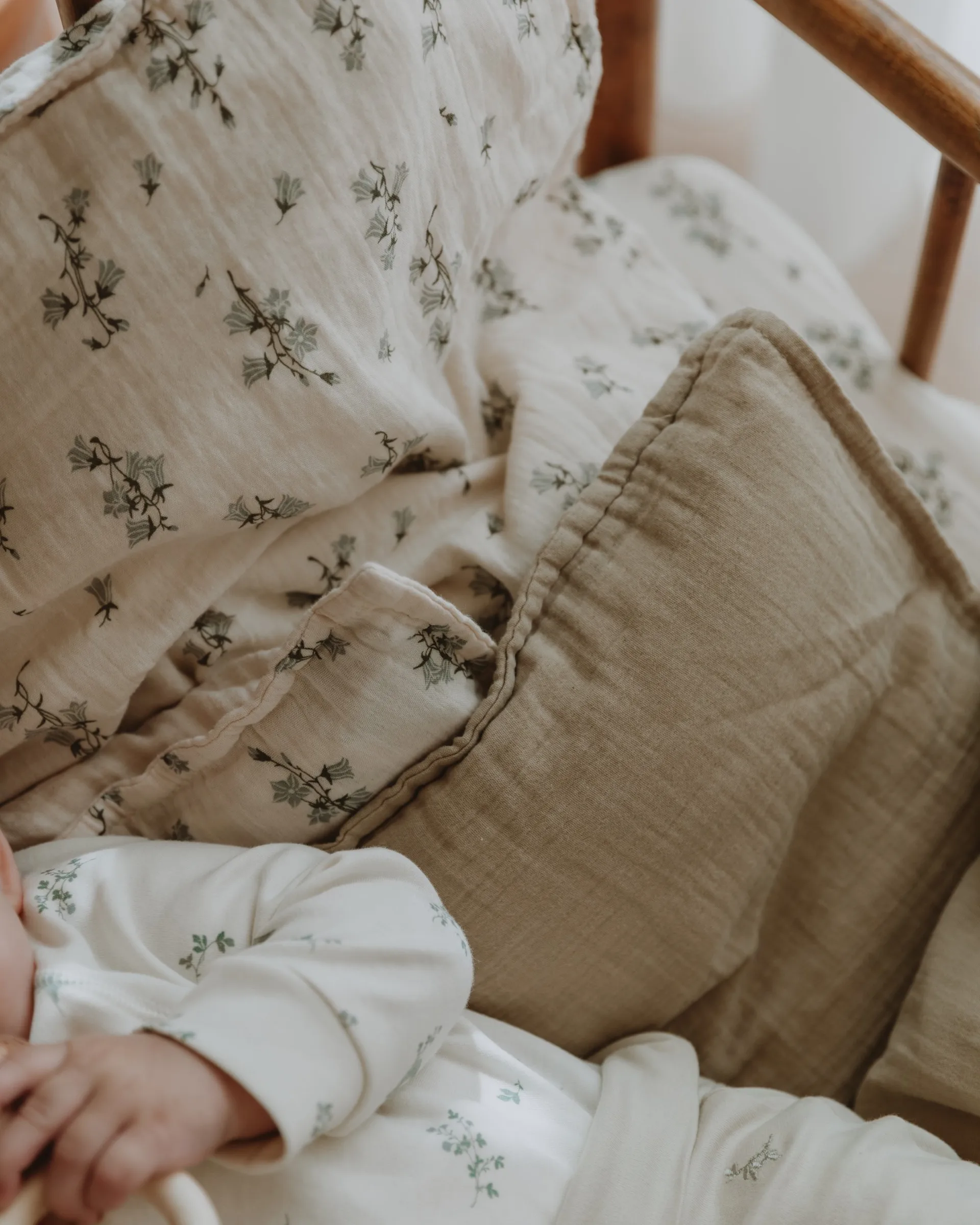 Bluebell Muslin Kissenbezug, 50x60 Garbo&Friends