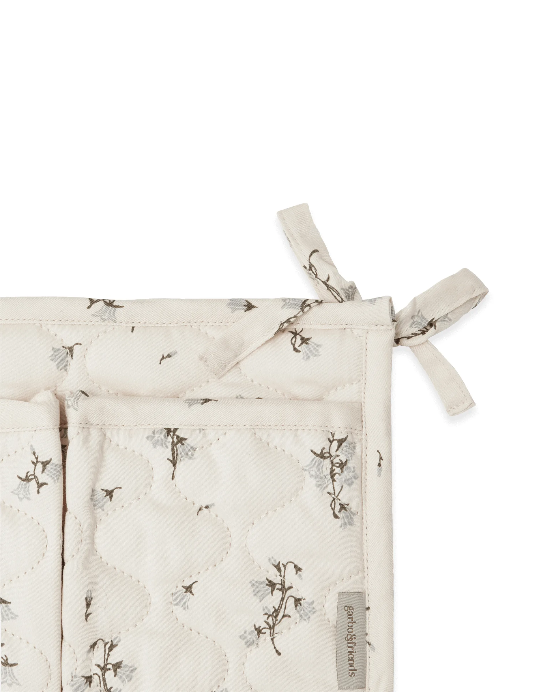 Bluebell Satin gesteppte Bettasche, 18x43 cm Garbo&Friends