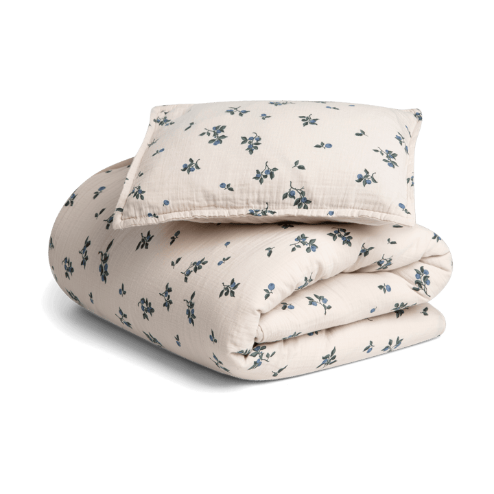 Blueberry Muslin Bettwäsche baby - 70x100 cm/40x45 cm - Garbo&Friends