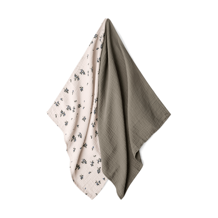 Blueberry Muslin Decke klein 2 Teile - 60x60 cm - Garbo&Friends