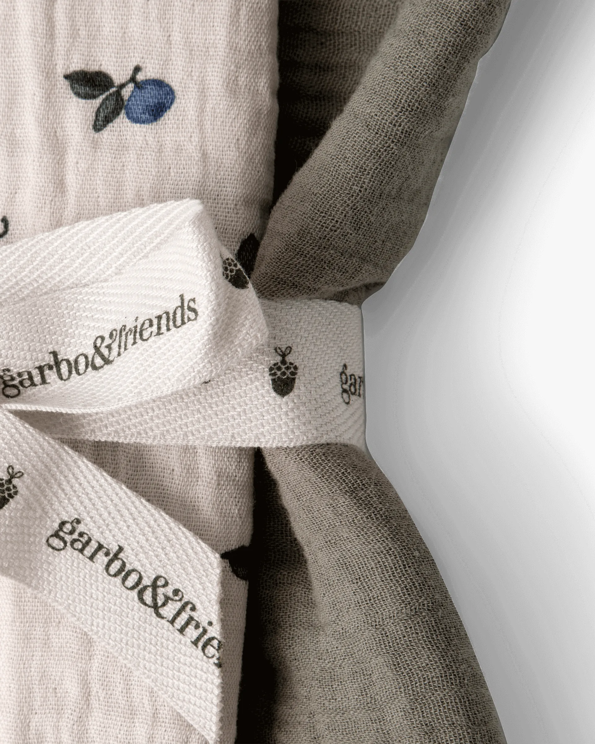 Blueberry Muslin Decke klein 2 Teile, 60x60 cm Garbo&Friends