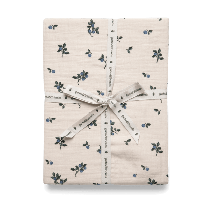 Blueberry Muslin Spannbettlaken - 60x120x20 cm - Garbo&Friends