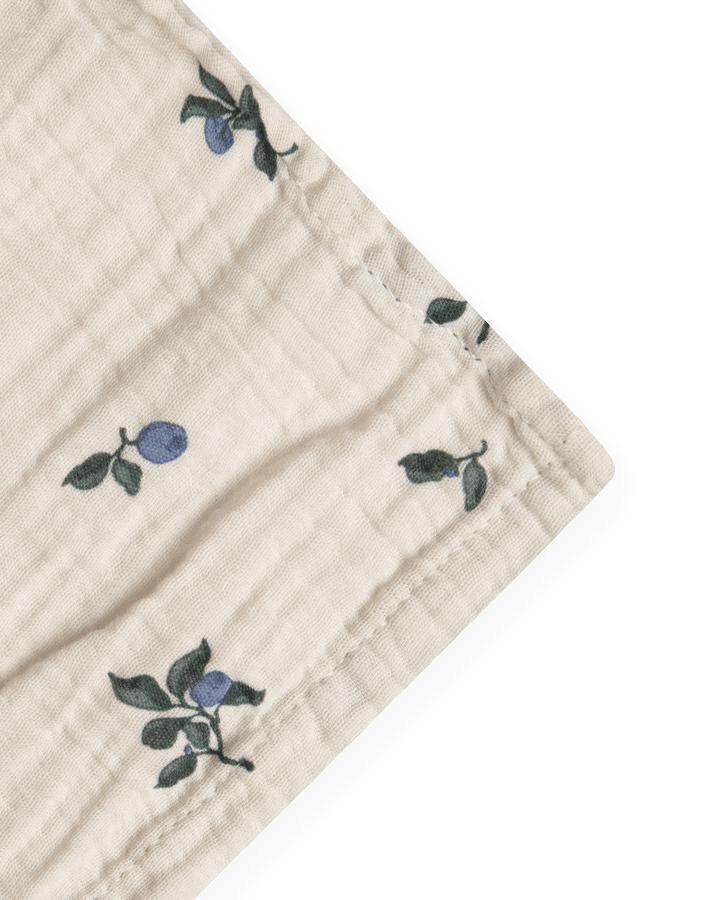 Blueberry Muslin Swaddle Decke - 110x110 cm - Garbo&Friends