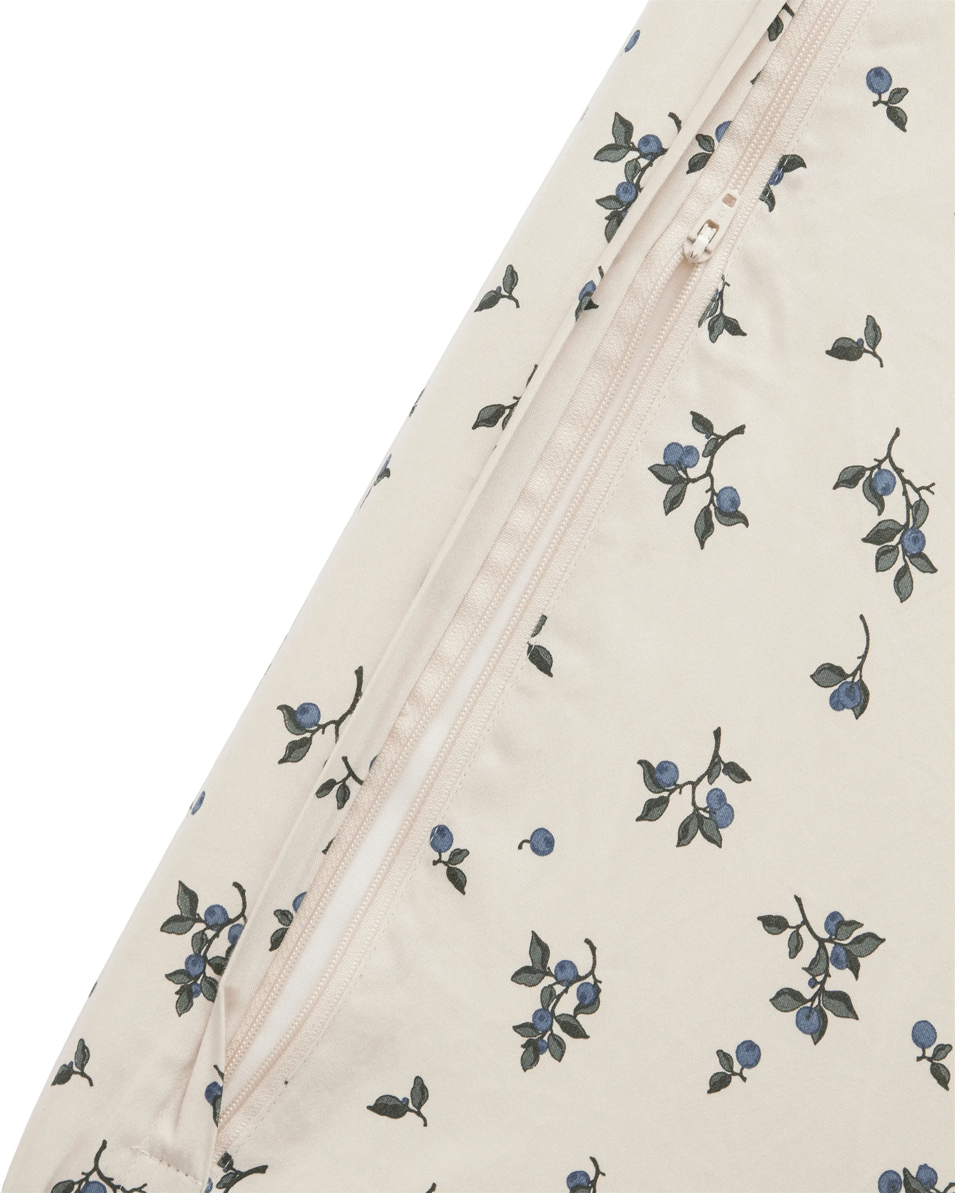 Blueberry Satin gesteppte Wickelauflage, 50x65x9 cm Garbo&Friends