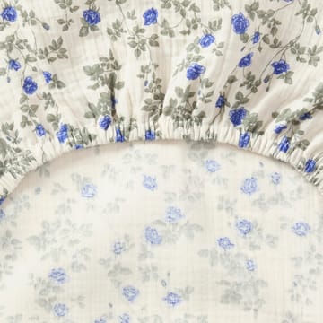 Dainty Muslin Spannbettlaken - 60x120x20 cm - Garbo&Friends