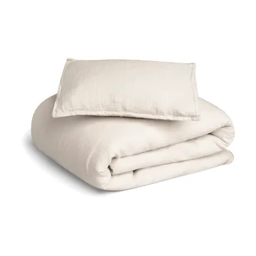 Eggshell Muslin Bettwäsche junior - 100x130 cm/35x55 cm - Garbo&Friends