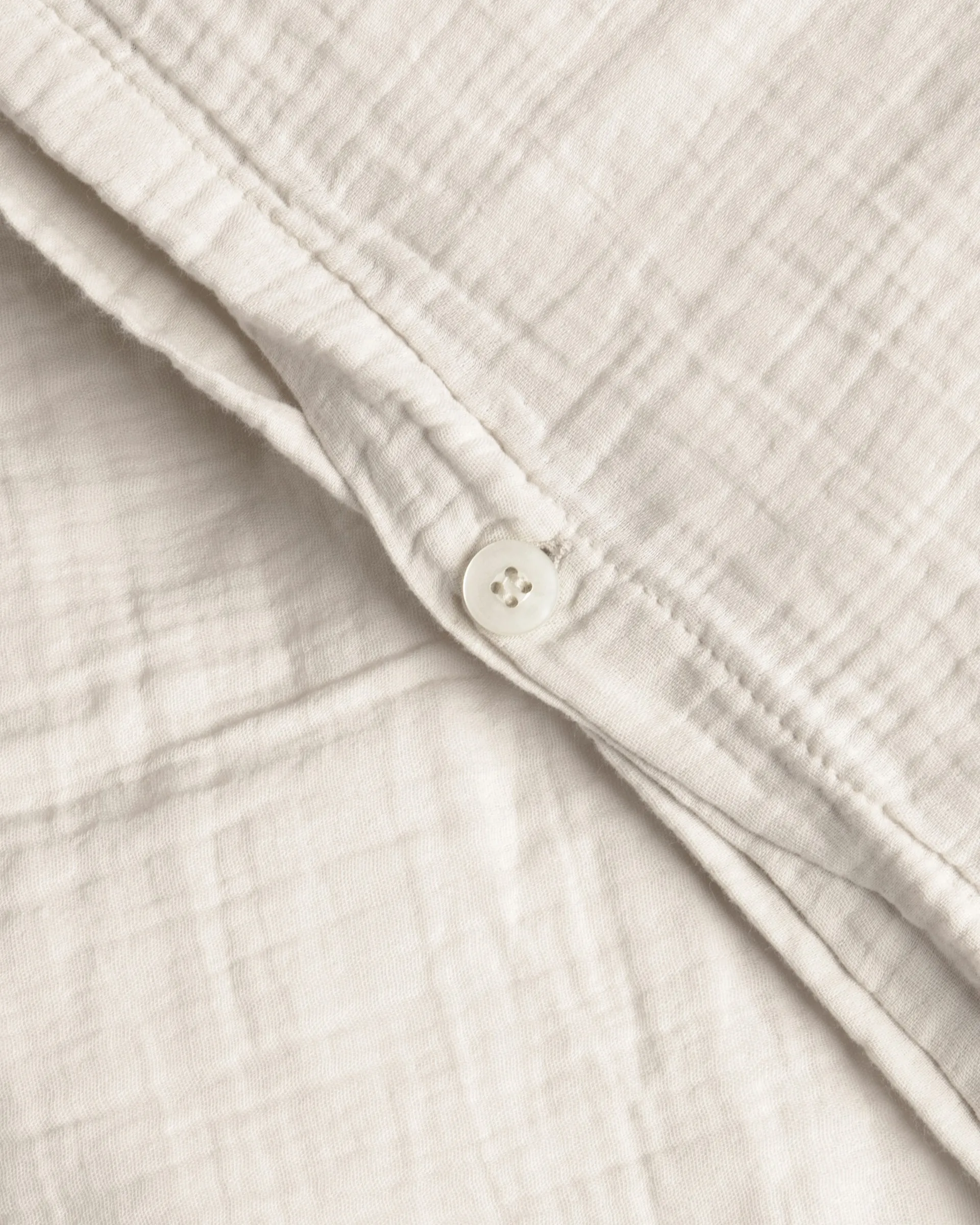Eggshell Muslin Deckenbezug double, 220x240 cm Garbo&Friends