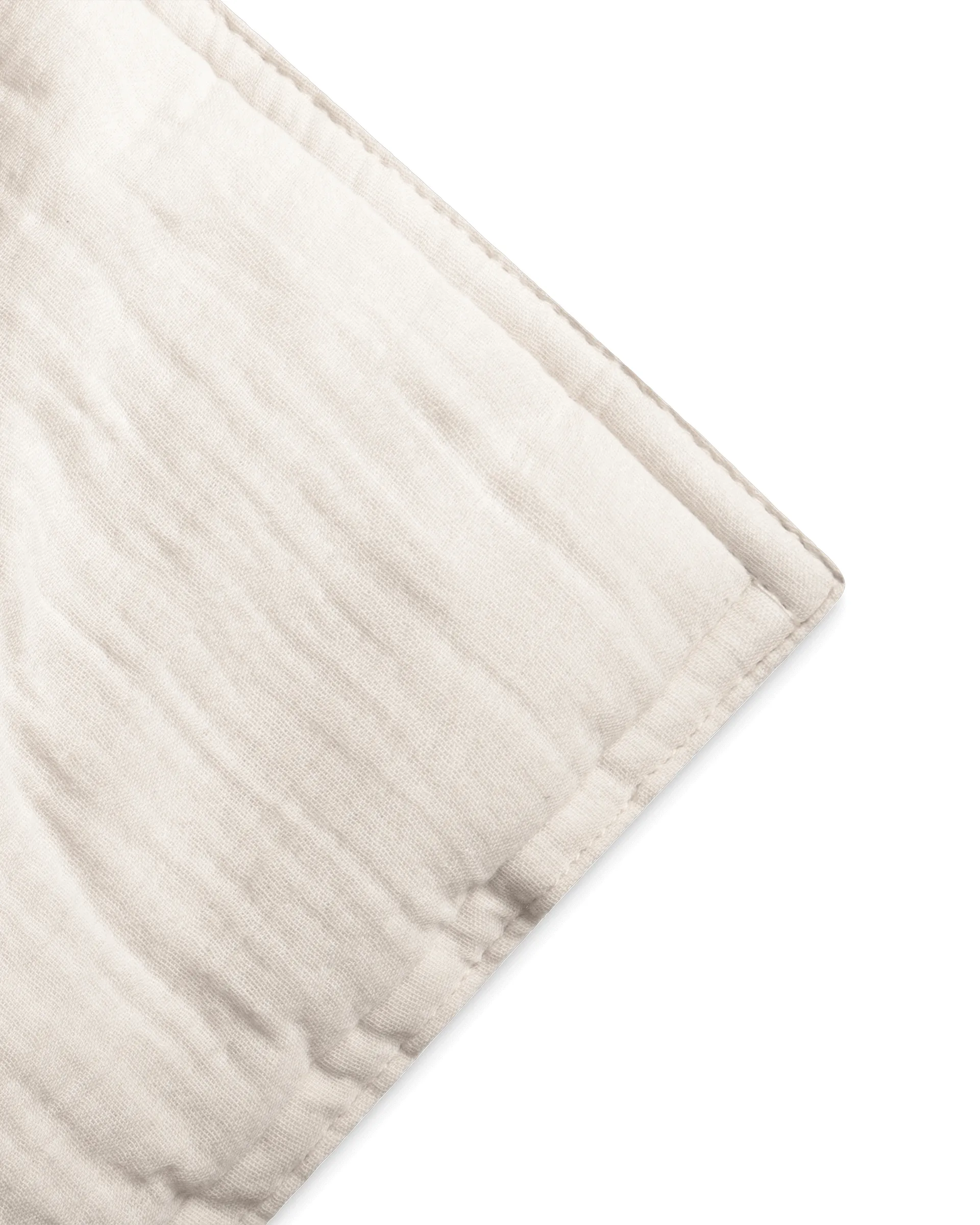 Eggshell Muslin Gefüllte Decke, 100x140 cm Garbo&Friends