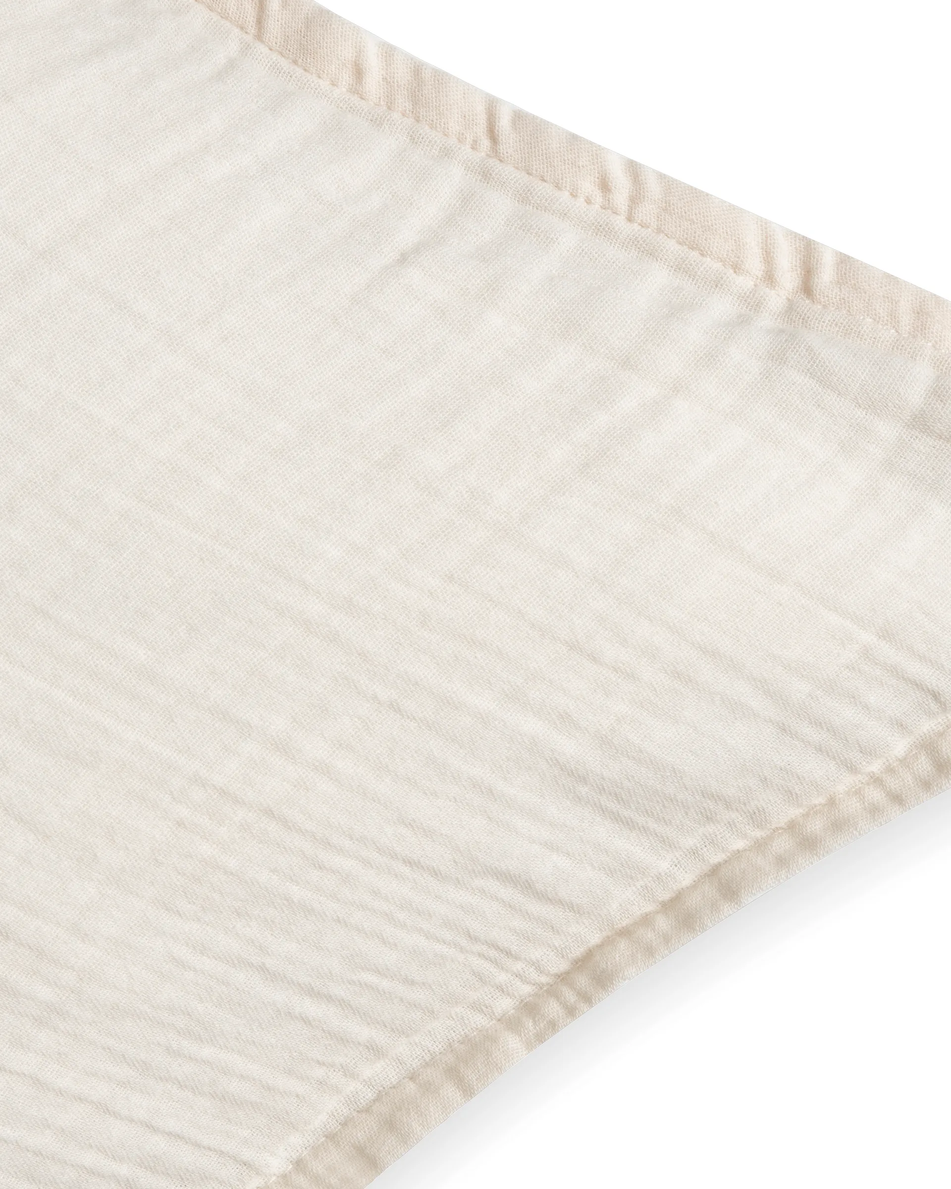 Eggshell Muslin Kissenbezug, 50x75cm Garbo&Friends