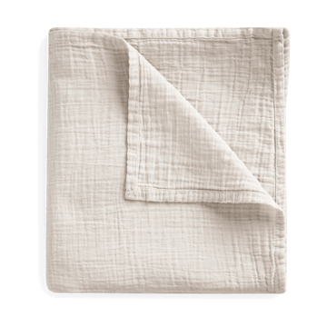 Eggshell Muslin Swaddle Decke - 110x110 cm - Garbo&Friends