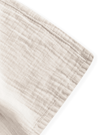 Eggshell Muslin Swaddle Decke - 110x110 cm - Garbo&Friends