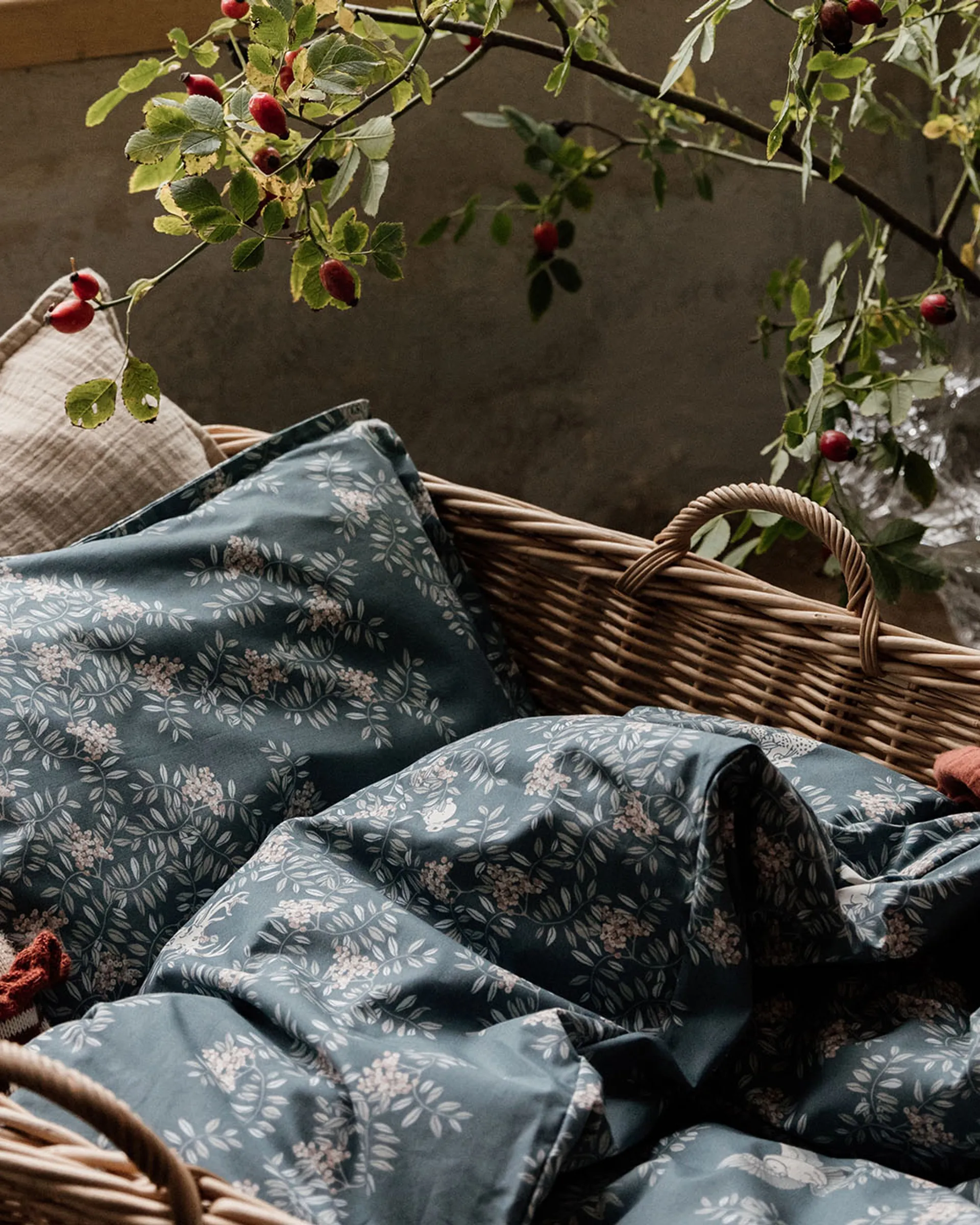 Fauna Forest Bettwäsche baby, 70x100 cm/40x45 cm Garbo&Friends