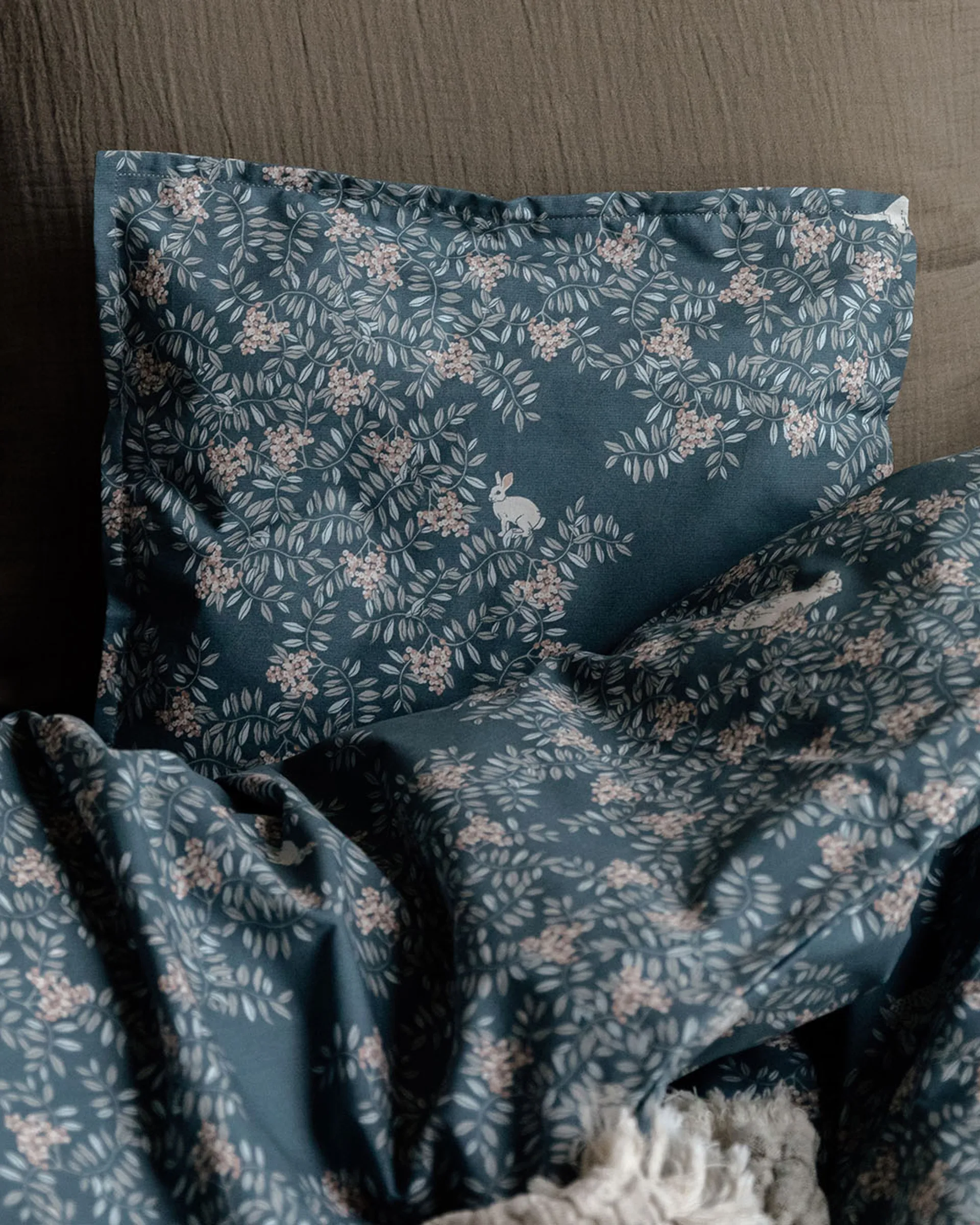 Fauna Forest Bettwäsche junior, 100x140 cm/40x45 cm Garbo&Friends