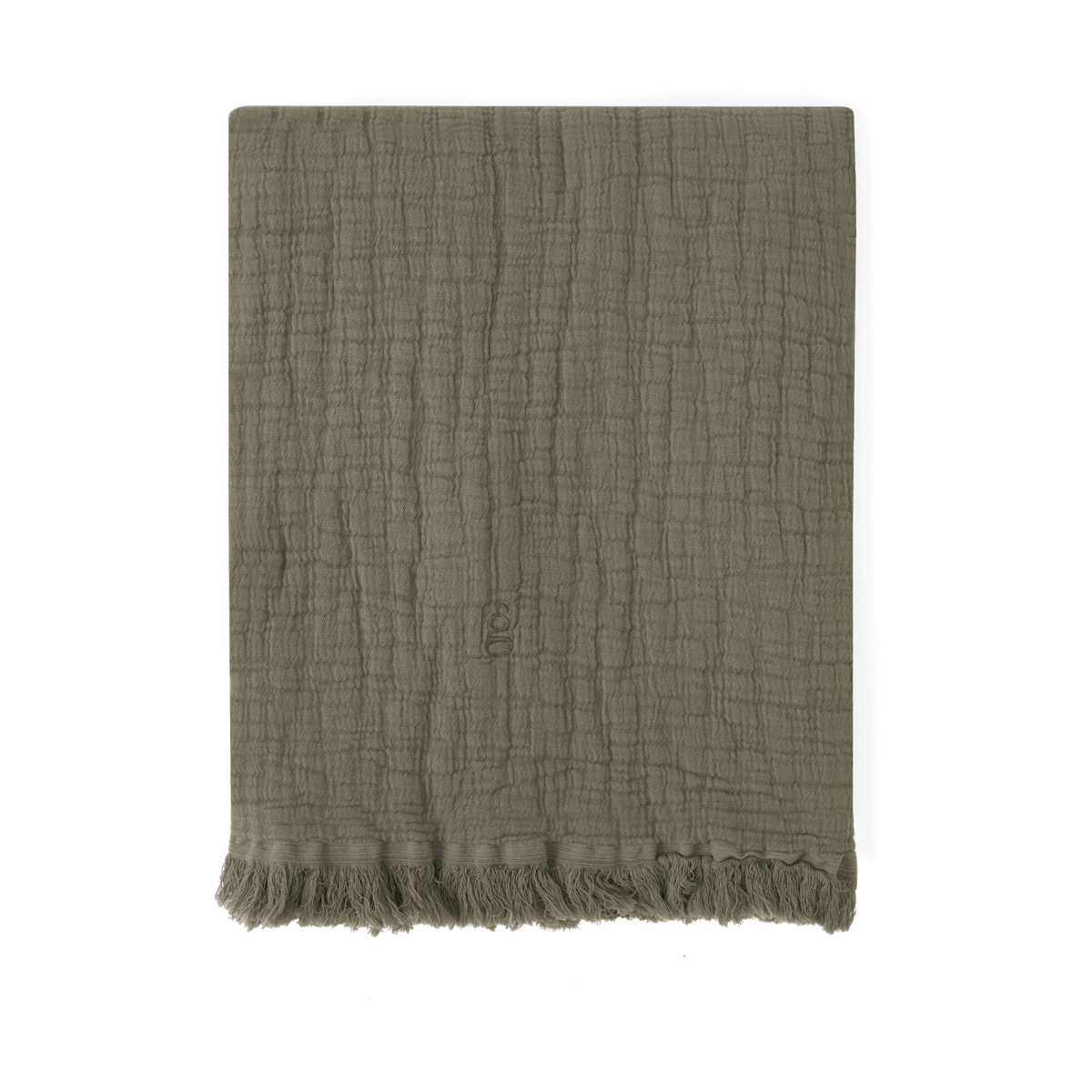 Garbo&Friends Geranium Cotton Mellow Decke 110x110 cm