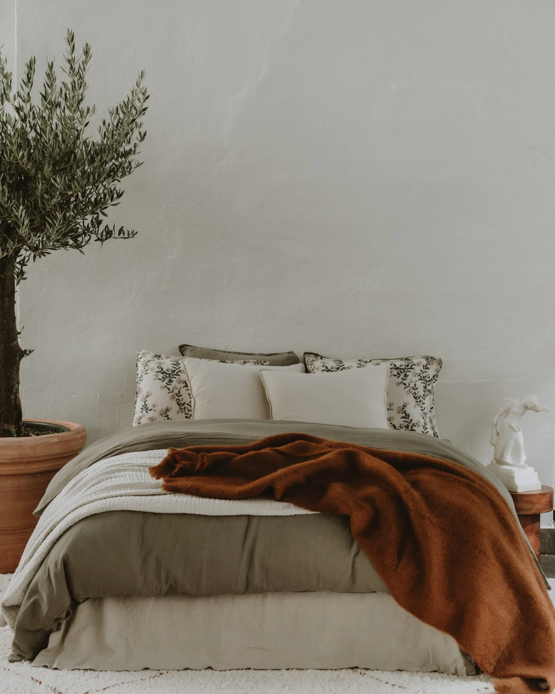 Geranium Muslin Deckenbezug double, 240x220 cm Garbo&Friends