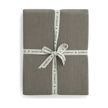 Geranium Muslin Spannbettlaken - 70x140x20 cm - Garbo&Friends