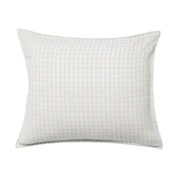 Gingham Sky Blue Muslin Kissenbezug - Sky 50x60 cm - Garbo&Friends