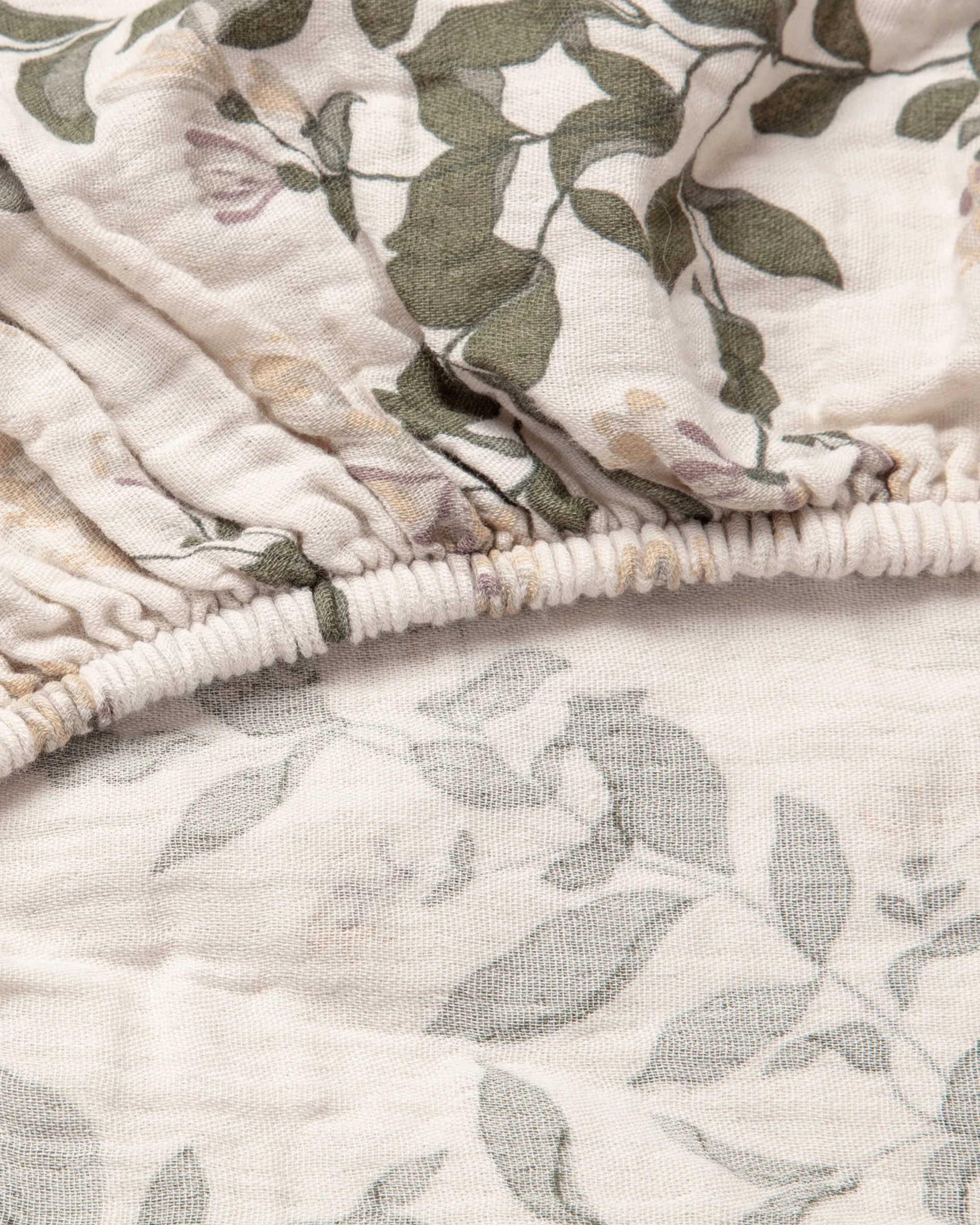 Honeysuckle Muslin Spannbettlaken, 180x200x30 cm Garbo&Friends