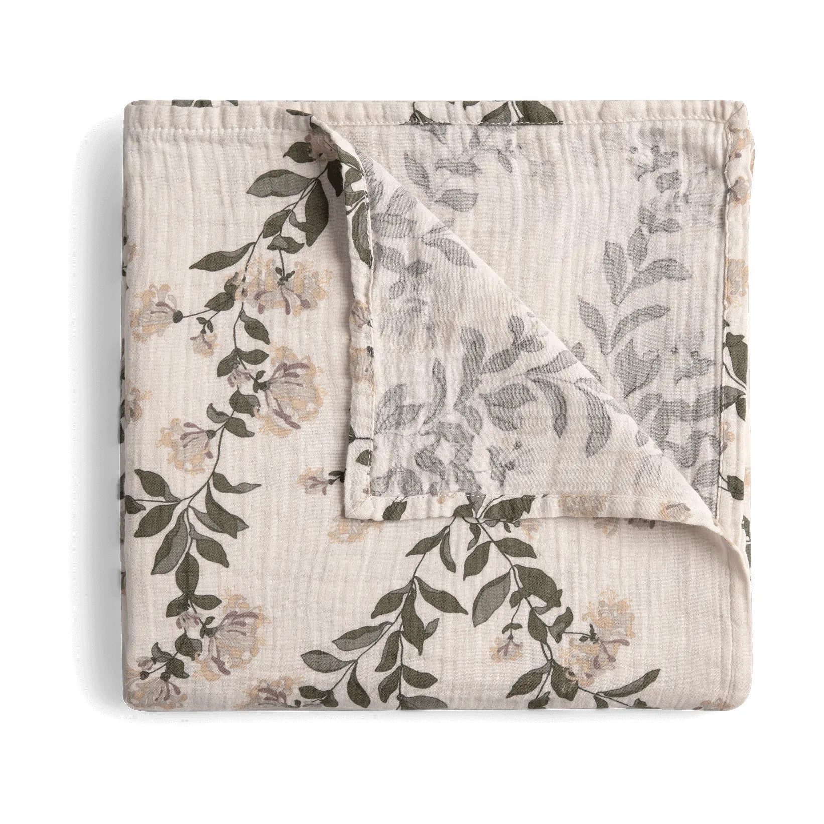 Honeysuckle Muslin Swaddle Decke, 110x110 cm Garbo&Friends