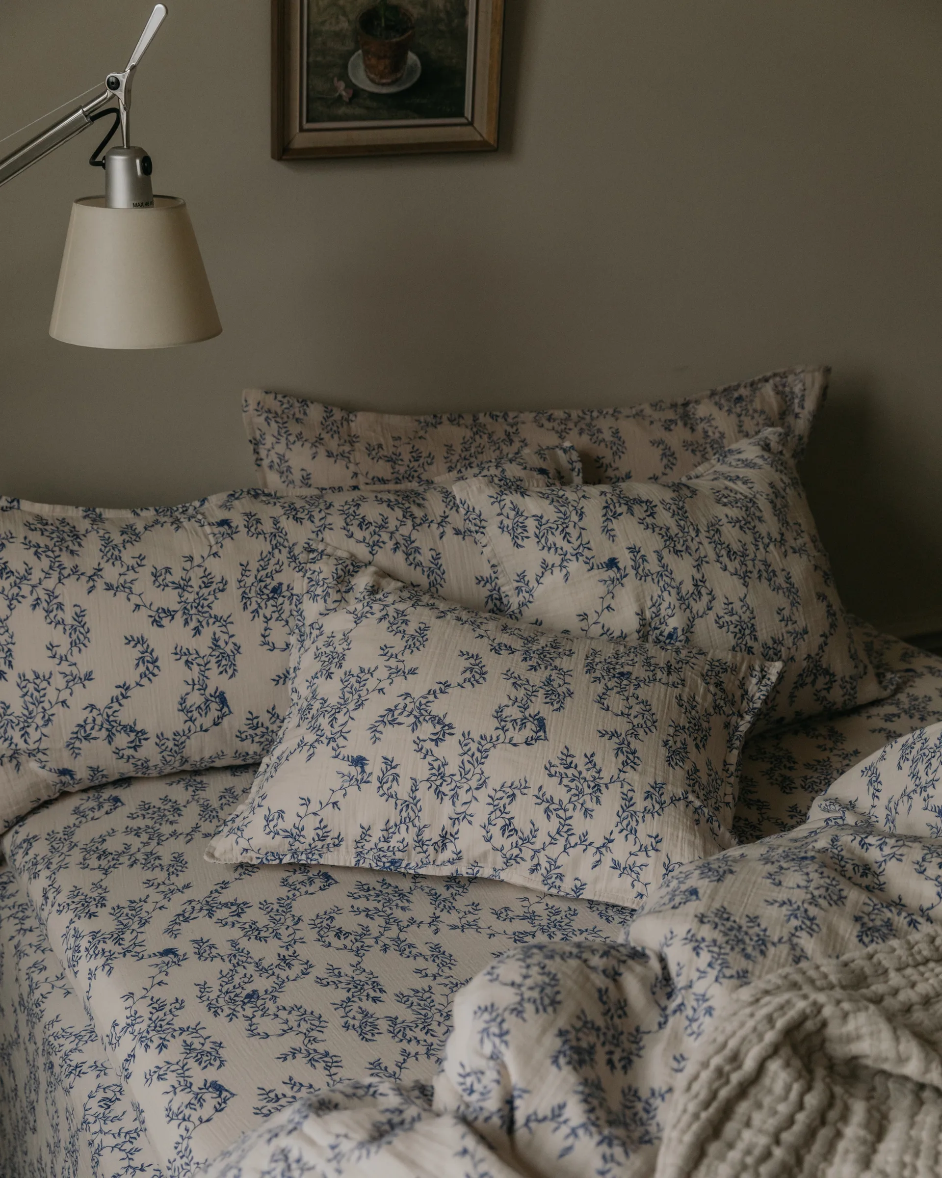 Jardim Muslin Kissenbezug, 80x80 cm Garbo&Friends