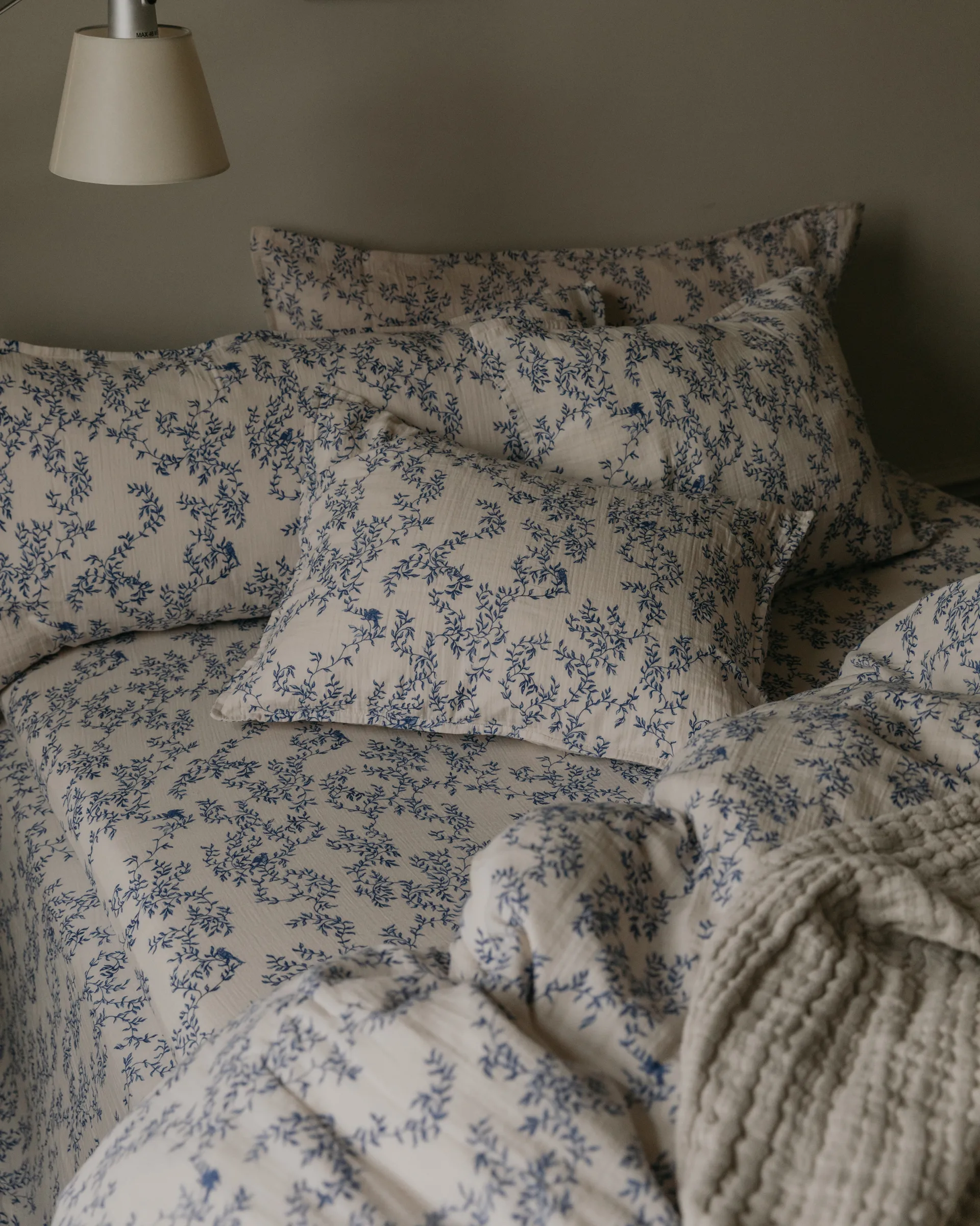 Jardim Muslin Spannbettlaken, 140x200x30 cm Garbo&Friends