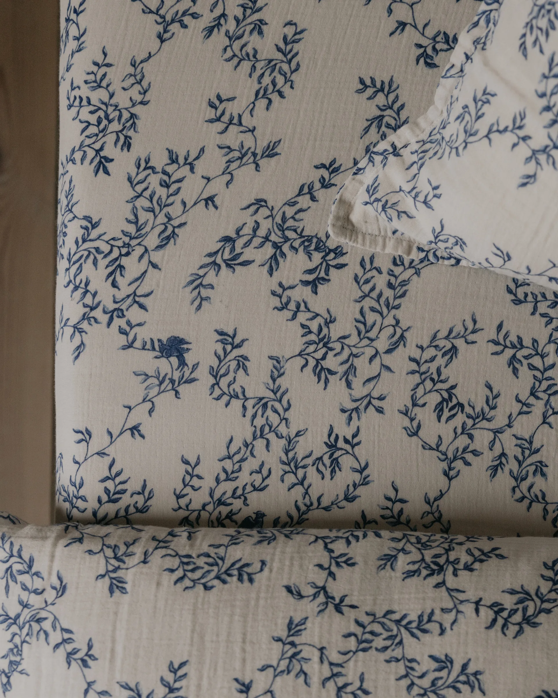 Jardim Muslin Spannbettlaken, 60x120x20 cm Garbo&Friends