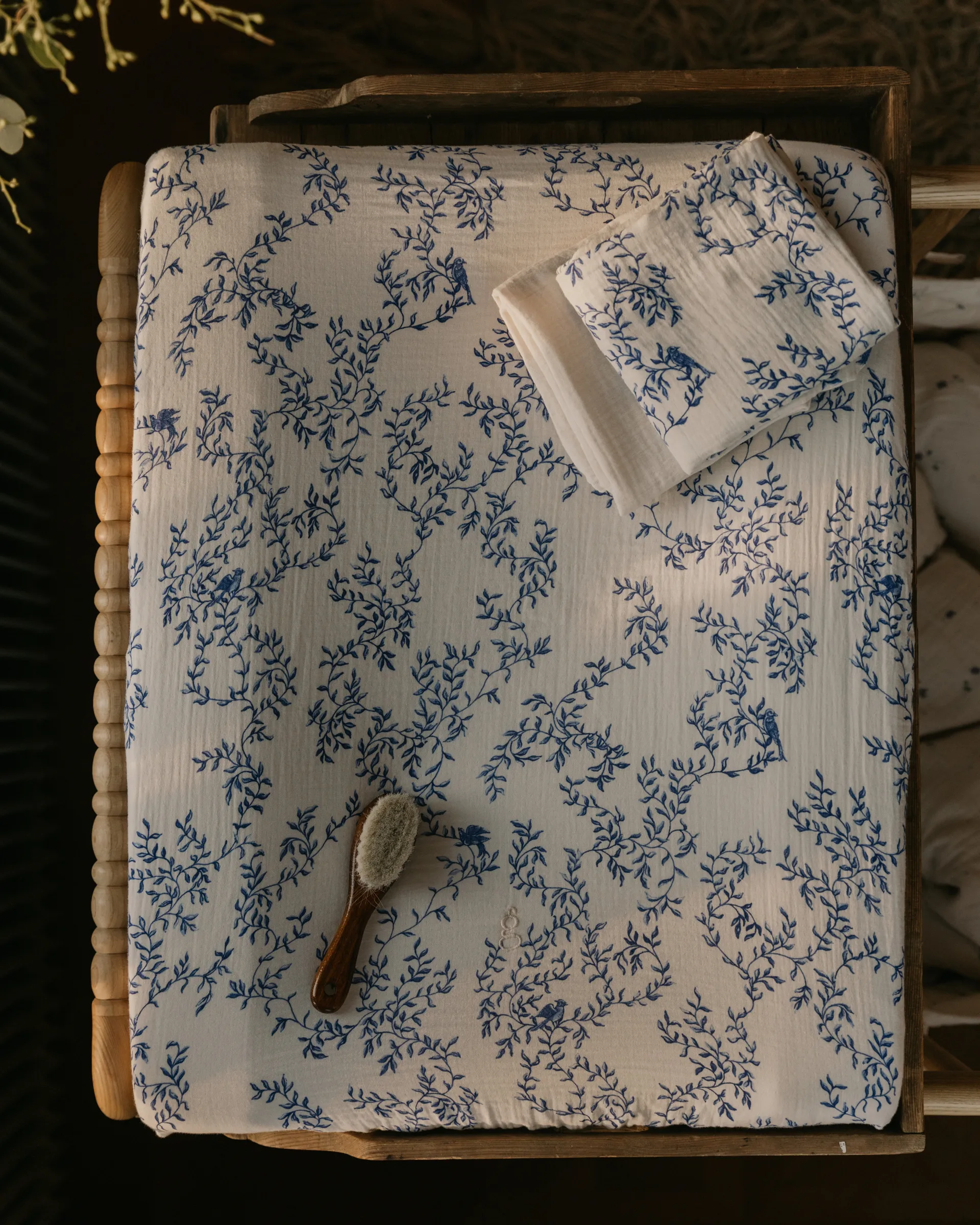 Jardim Muslin Überzug für Wickelauflage, 50x70x15 cm Garbo&Friends