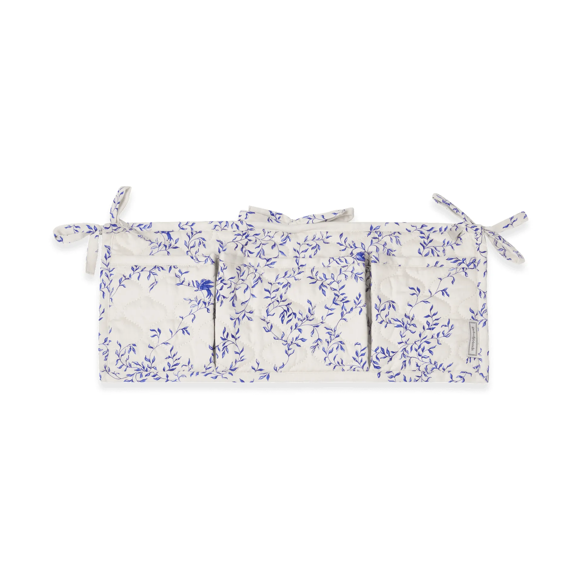 Jardim Satin gesteppte Betttasche, 18x43 cm Garbo&Friends