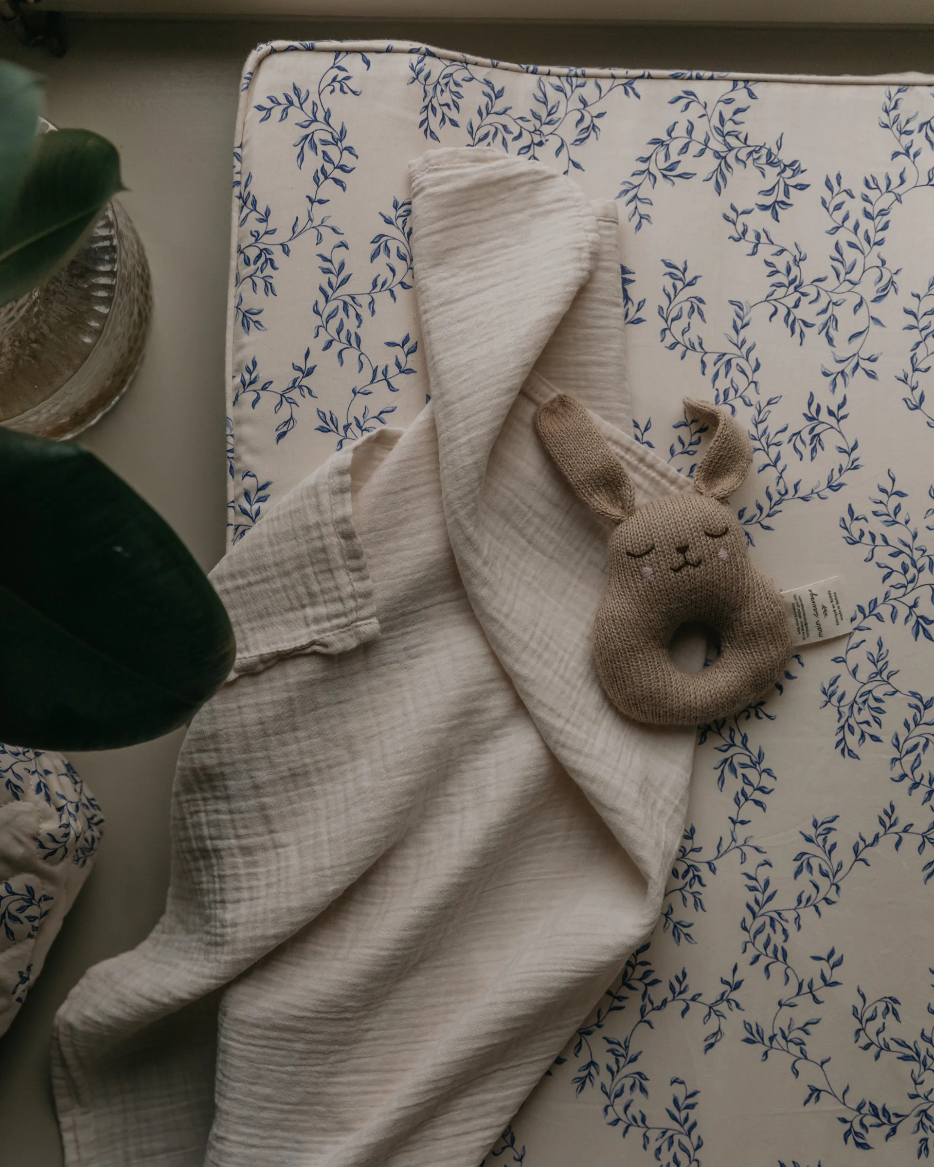 Jardim Satin Wickelauflage, 50x65x9 cm Garbo&Friends