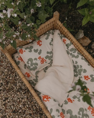 Pelargonium Muslin Bettwäsche Set Baby - 70x80 cm/28x35 cm - Garbo&Friends