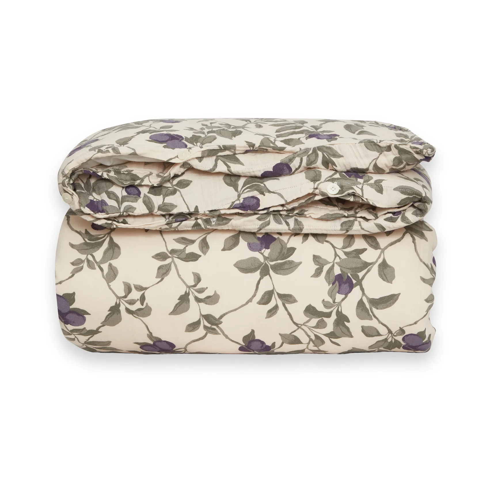 Plum Musselin Bettbezug Doppel, 240x220 cm Garbo&Friends