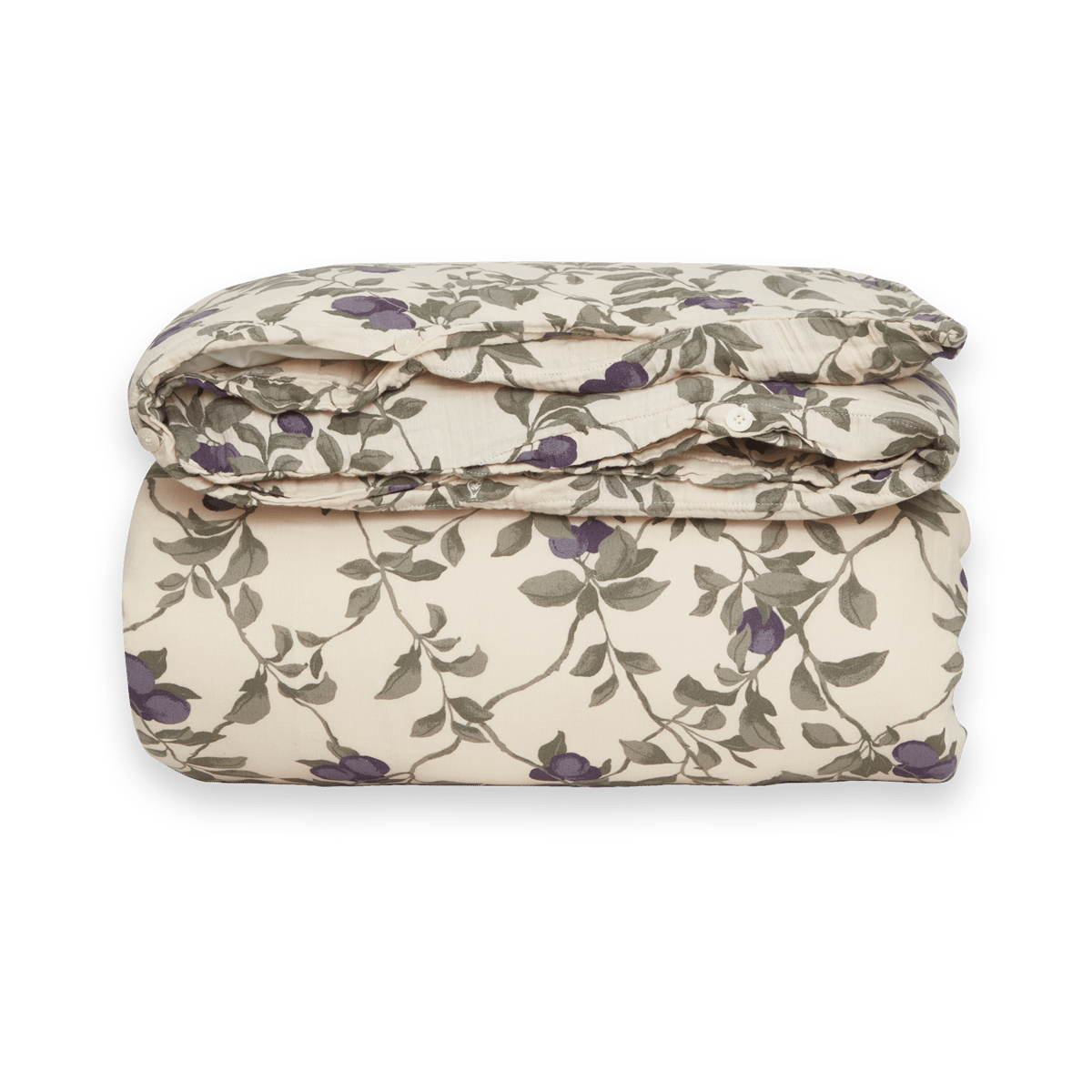 Garbo&Friends Plum Musselin Bettbezug Doppel 240x220 cm