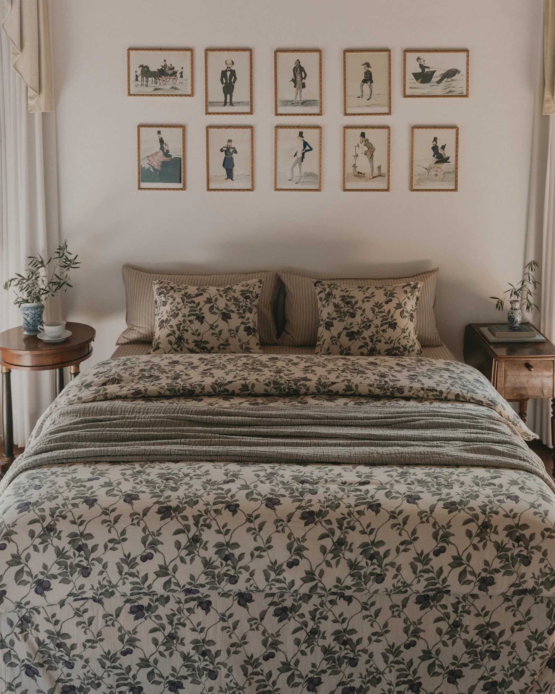 Plum Musselin Bettbezug Doppel, 240x220 cm Garbo&Friends