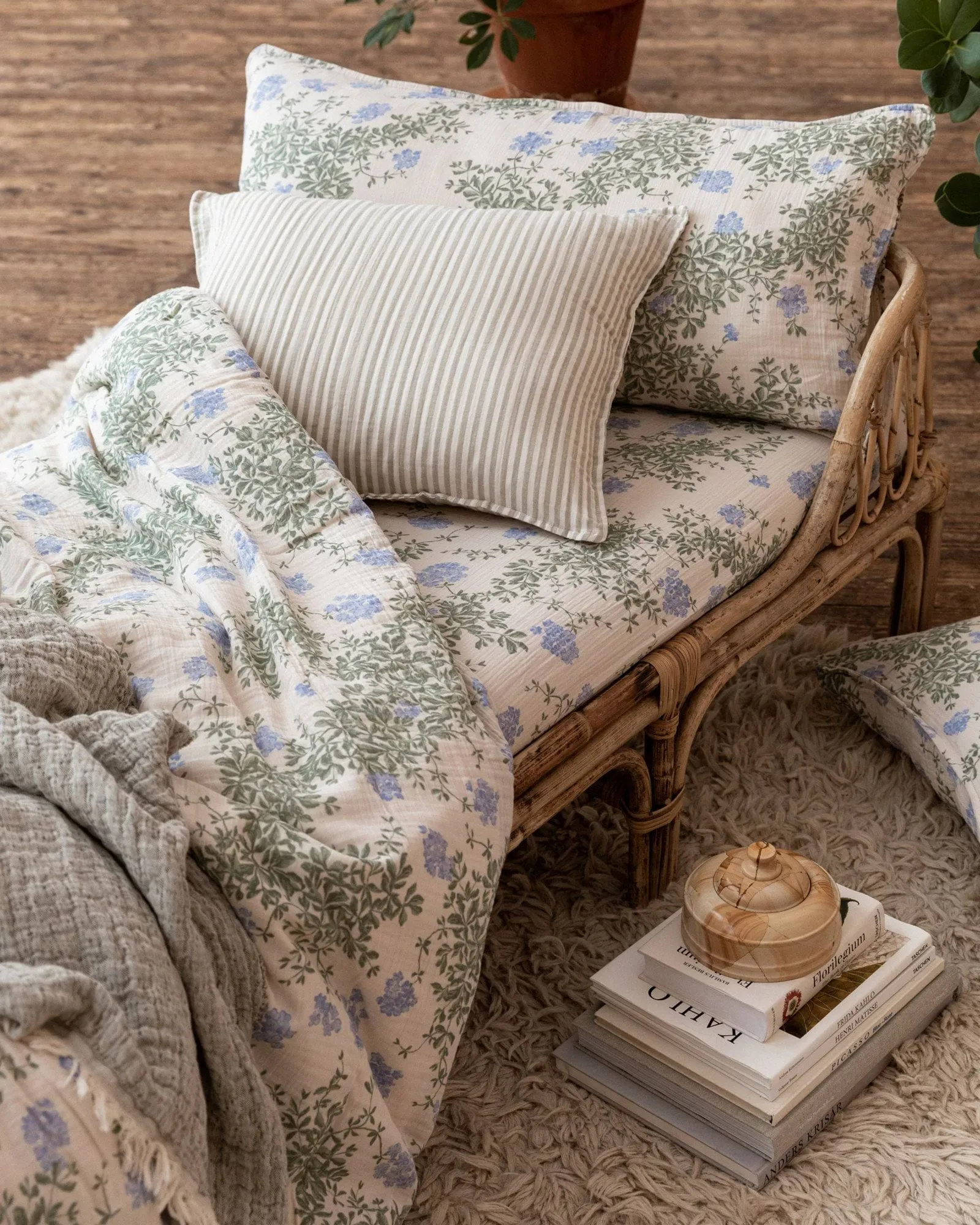 Plumbago Muslin Bettbezug, 150x210 cm Garbo&Friends