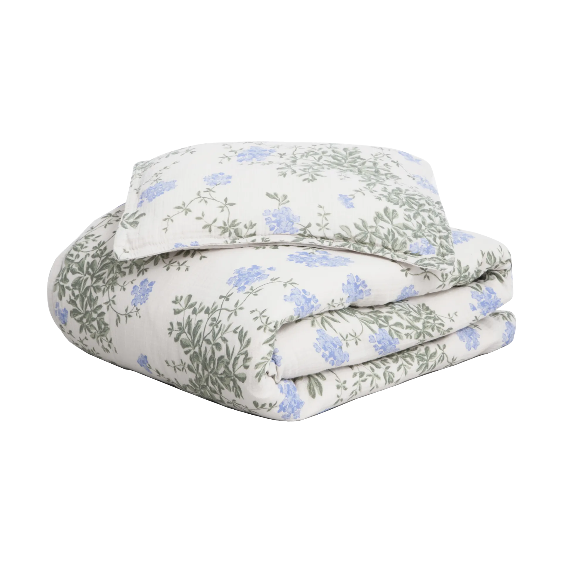 Plumbago Muslin Bettwäsche junior, 100x135 cm/40x60 cm Garbo&Friends