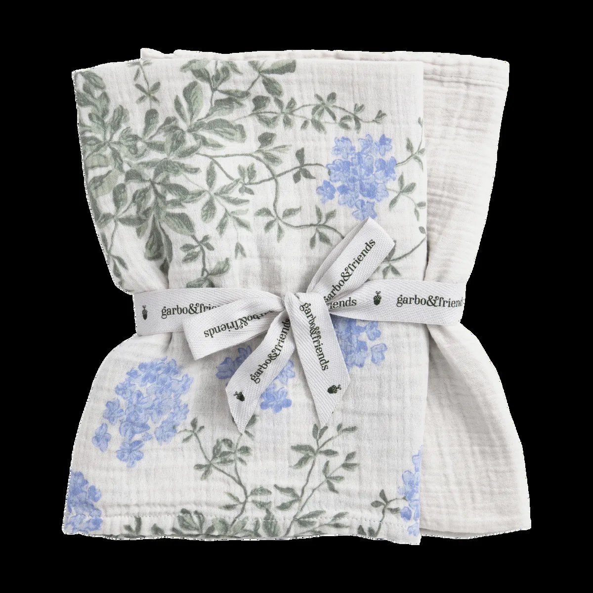 Garbo&Friends Plumbago Muslin Decke klein 2 Teile 60×60 cm