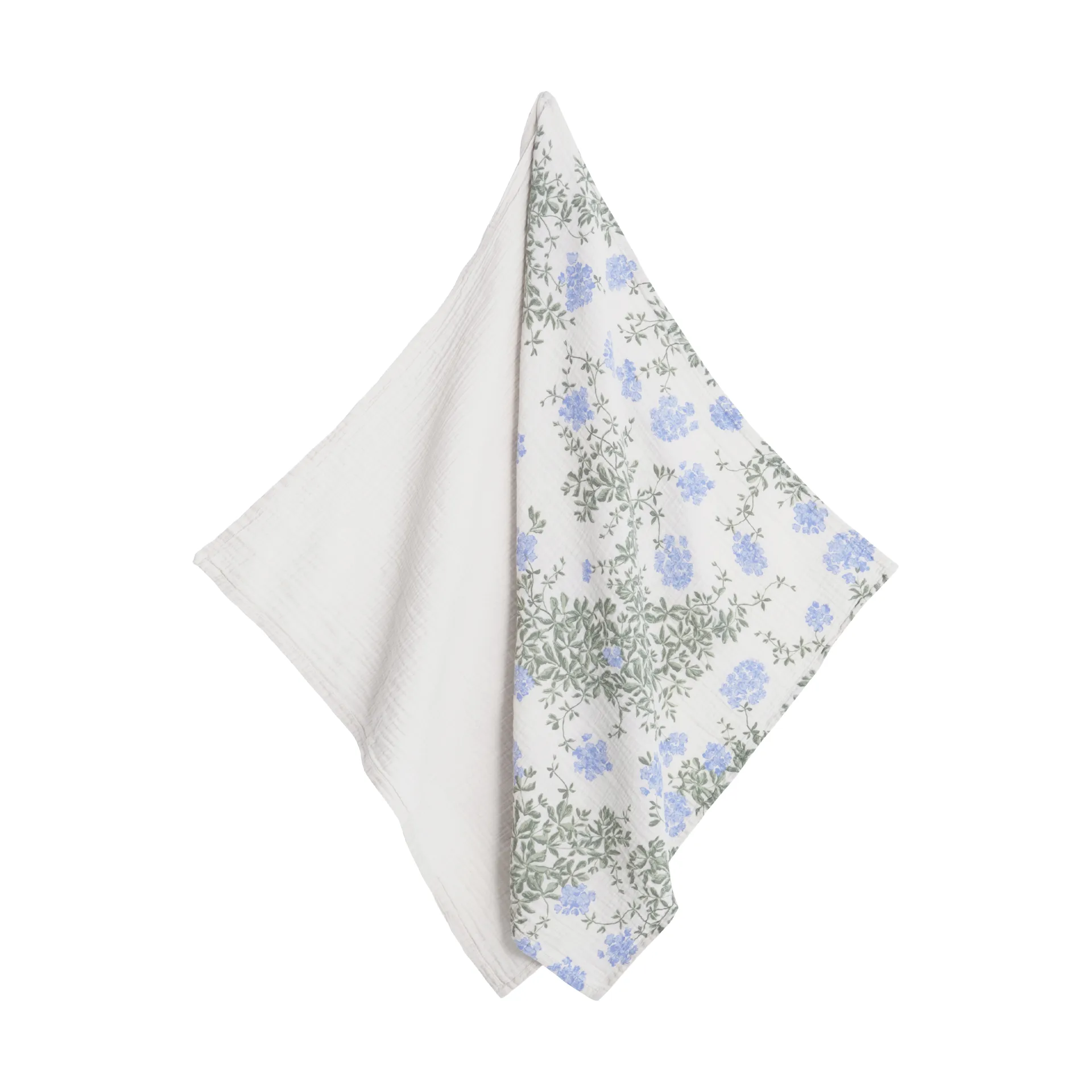 Plumbago Muslin Decke klein 2 Teile, 60x60 cm Garbo&Friends