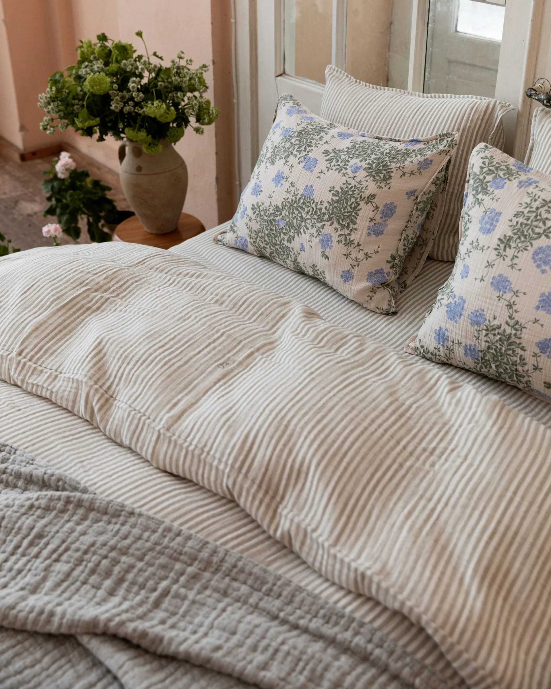 Plumbago Muslin Deckenbezug double, 220x240 cm Garbo&Friends